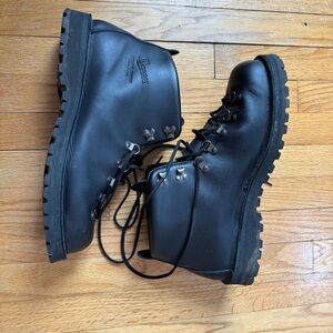 Danner Black Leather Hiking Boots 13